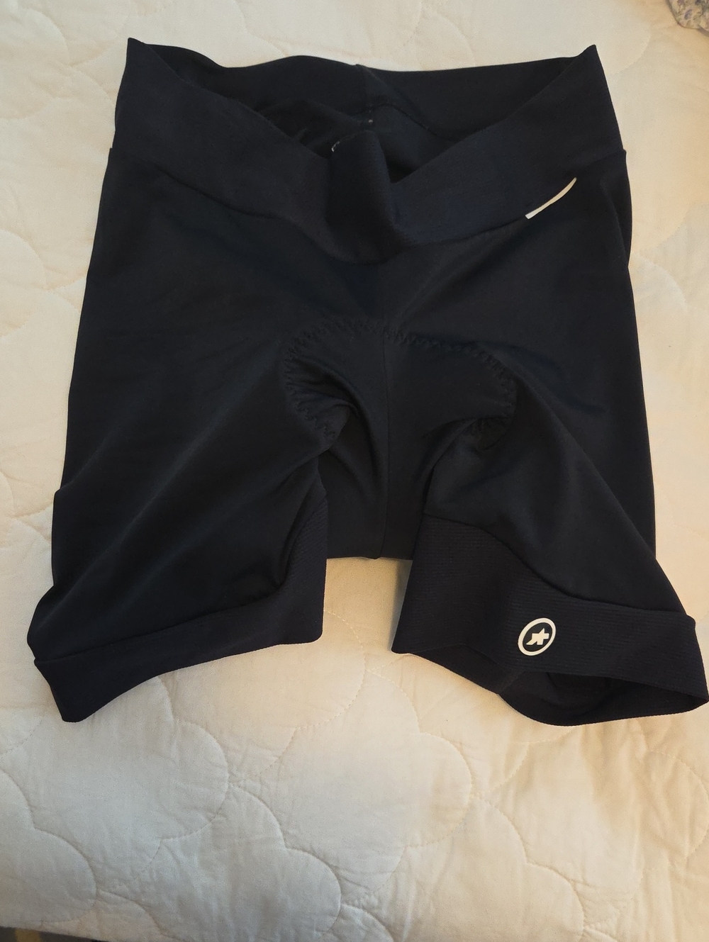 Assos Black Women's Cycling Shorts with Padded Seat-XL